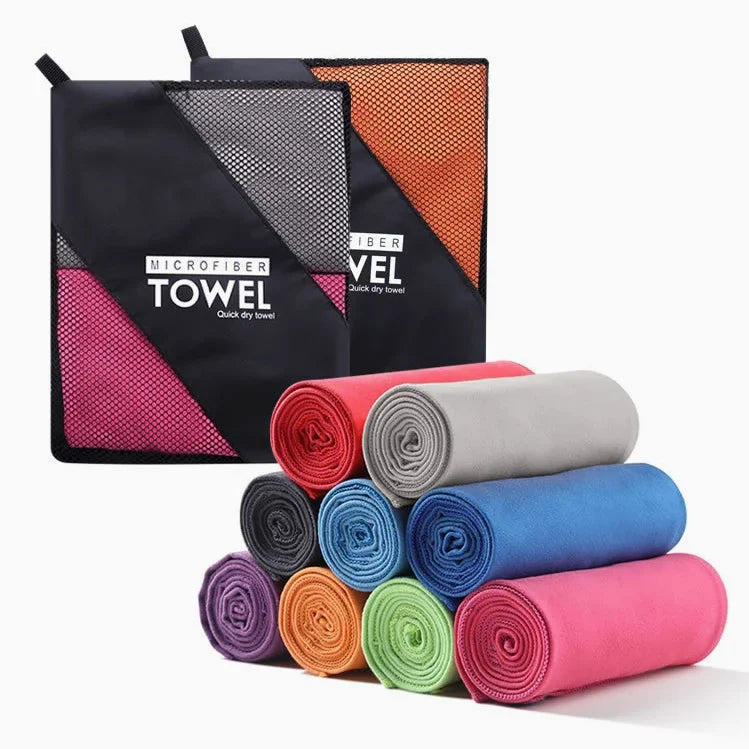 Gym Sports Towels for Men & Women Microfiber Sports Towel Set Fast Drying & Absorbent Workout Sweat Towels