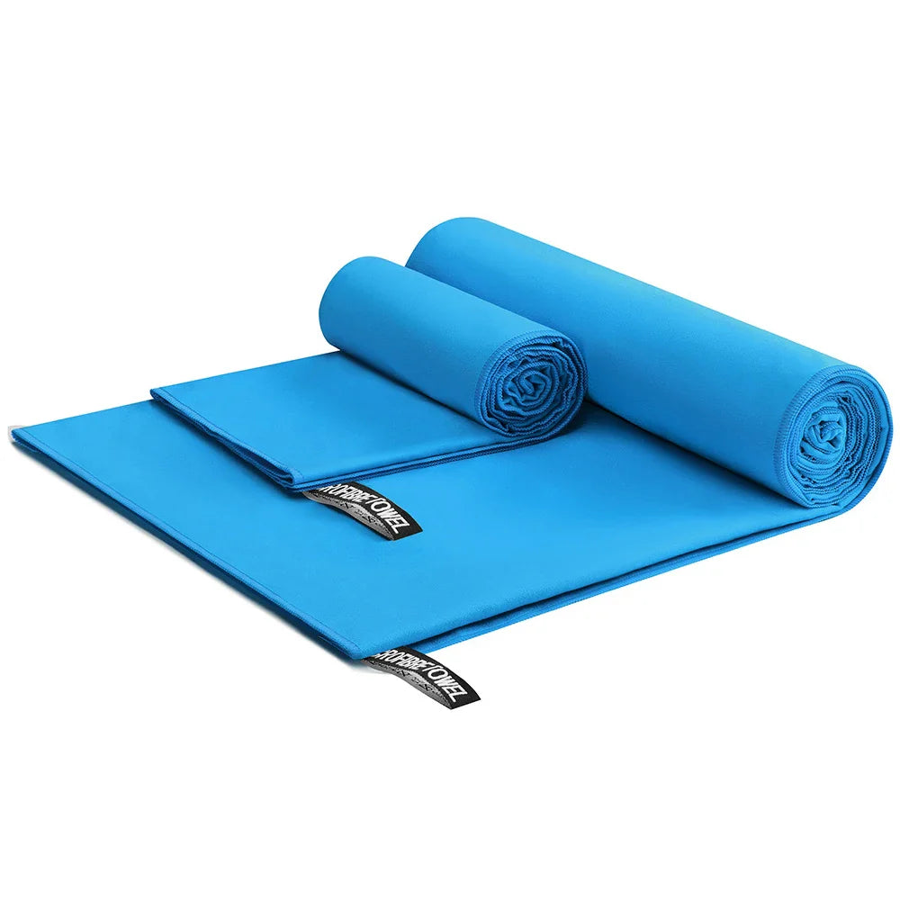 Wholesale Super Absorption Suede Quick Dry Custom Logo Microfiber Sports Gym Towel