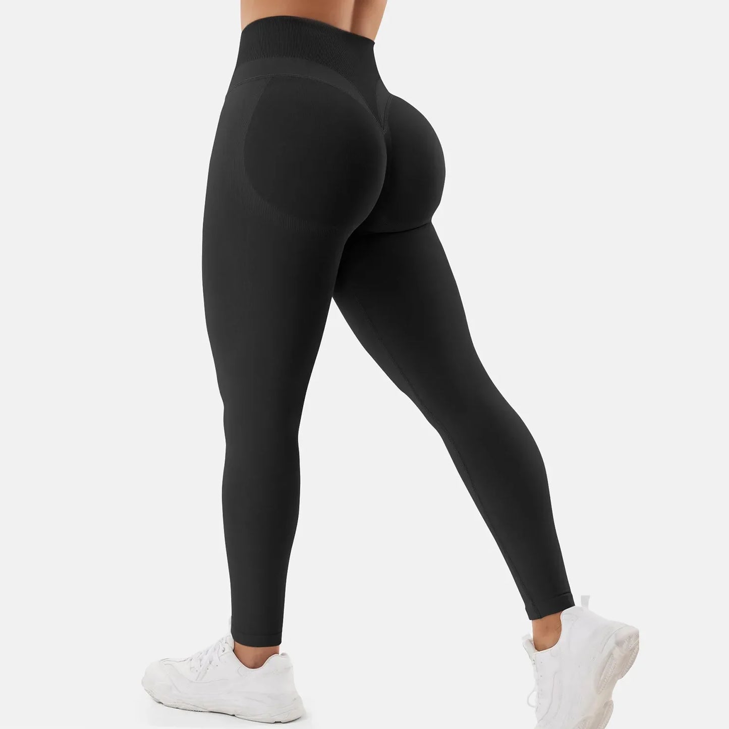 Active Wear Gym Workout Tights High Waisted Yoga Pants Seamless Fitness Yoga Leggings Women