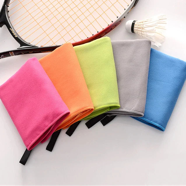 Microfiber Travel Sports Towel Antibacterial Dry Fast Soft Lightweight Absorbent&Ultra Perfect for Camping Gym