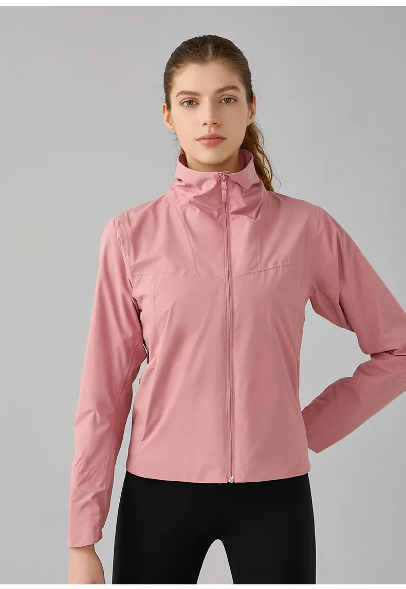 Luxury Outerwear Waterproof Windproof Keep Warm Jacket for Women