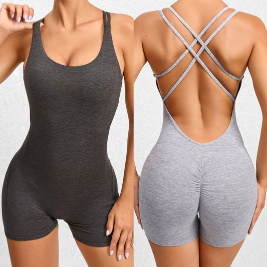 Wholesales High Impact Women Sexy Yoga Bodysuit Fitness&Yoga Bodysuit Suspender Jumpsuit for Women Dance Gym Outwork Jumpsuit