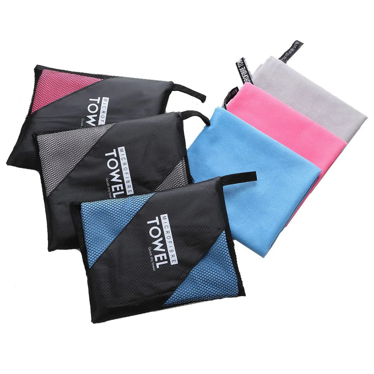 Sweat Absorbing Sports Towel Running Small Square Towel Sport Towel for Yoga Basketball Fitness